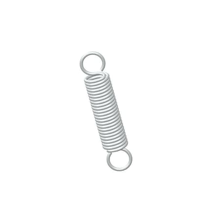 Extension Spring, O= .359, L= 1.75, W= .045